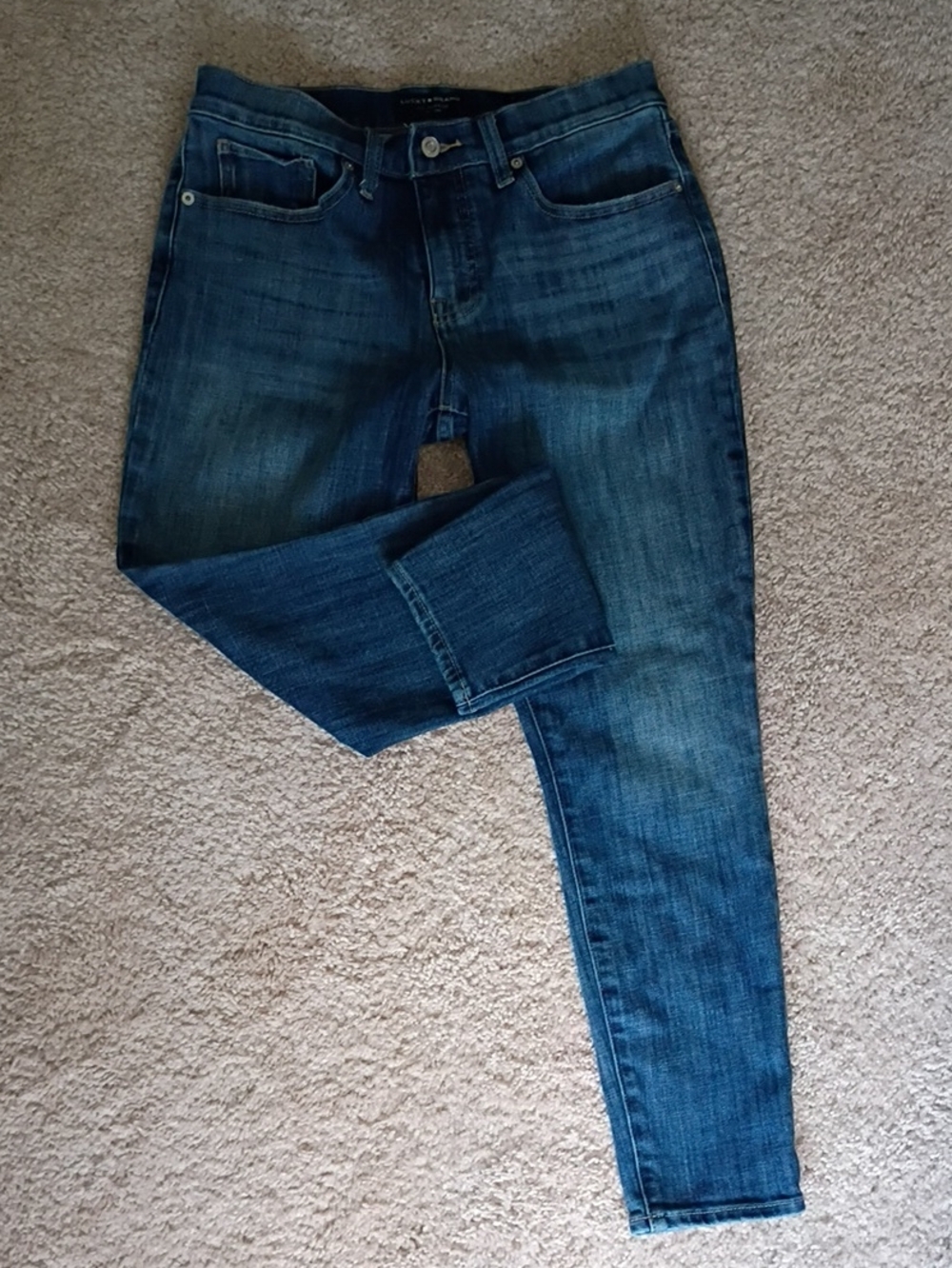 Lucky Brand Dark Blue Skinny Jeans